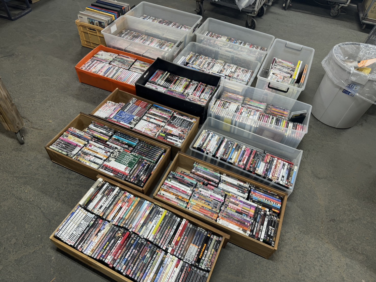 埼玉県さいたま市　遺品整理に伴うＤＶＤなどの買取り事例